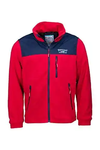 Segeljacke WESTCOAST Fleecejacke/ Herren | Rot, Größe M