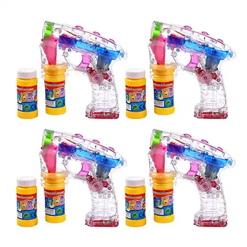 Die beste Seifenblasenpistole Schramm ® 4er Pack Led n incl. 2x50ml 2026 Test Bestseller Seifenblasenpistole Schramm ® 4er Pack Led n incl. 2x50ml