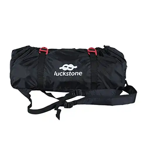 Seilsack MagiDeal Nylon Tasche Klettern Seiltasche – Schwarz