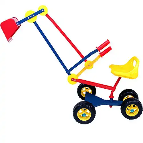 Sitzbagger Deuba Kinderbagger 120x35x80cm 360° drehbar