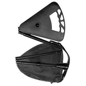 Sitzstock FLIPSTICK Teleskop- faltbar schwarz mit Tasche