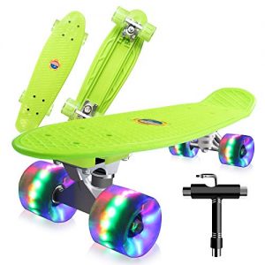 Skateboard für Kinder Saramond Skateboards Komplette 55cm Mini