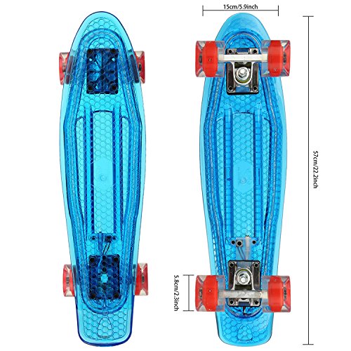 Skateboard für Kinder WeSkate Skateboard 22″ Polycarbonat