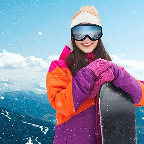 Skibrille für Brillenträger Karvipark Skibrille, Ski Snowboard Brille