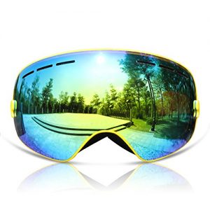 Skibrille GANZTON Snowboard Brille Doppel-Objektiv UV-Schutz