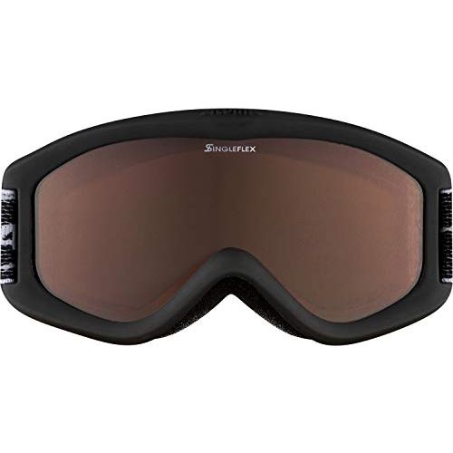 Skibrille Kinder Alpina Kinder Skibrille Carvy 2.0, black, One size