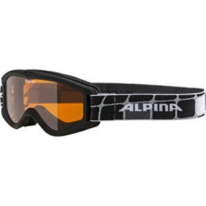 Skibrille Kinder Alpina Kinder Skibrille Carvy 2.0, black, One size