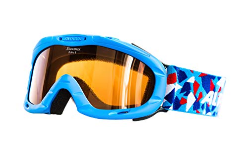 Die beste skibrille kinder alpina kinder skibrille ruby blue konfetti Bestsleller kaufen