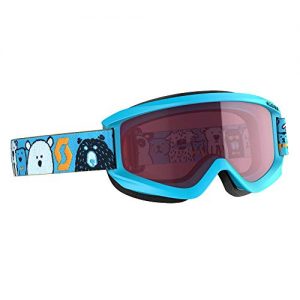 Skibrille Kinder Scott Junior Agent Google Blau, Skibrille, One Size