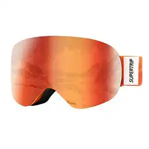 Skibrille Kinder Supertrip Snowboardbrille Kinderskibrille Verspiegelt