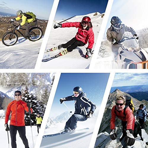 Skihandschuhe Hicool für Herren Damen Winter Sporthandschuhe