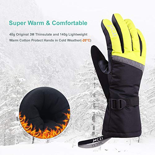 Skihandschuhe MCTi Damen Touchscreen Handschuhe Warm