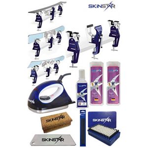 Skiwachs-Set SkinStar Skiwax Set 11-teilig Skispanner Bügeleisen