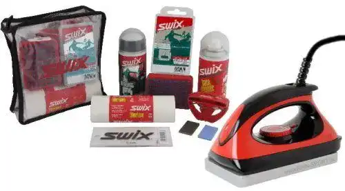 Skiwachs-Set SWIX Skipflege-Set Edger F4