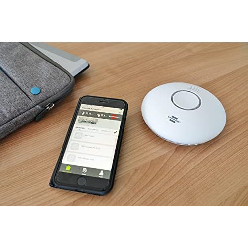 Smart-Home-Rauchmelder Brennenstuhl Connect WiFi WRHM01