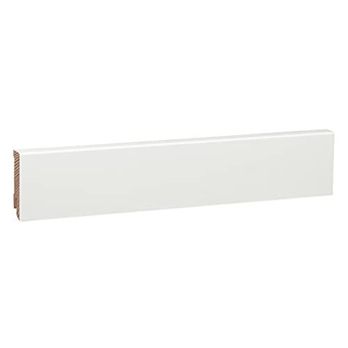 Sockelleiste KGM Modern – Weiß lackierte Fußbodenleiste Kiefer