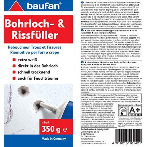 Spachtelmasse Baufan 4016215101421 Bohrloch- und Rissfüller