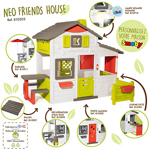 Spielhaus Smoby 7600810203 – Neo Friends Haus -erweiterbar