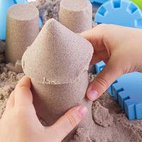 Spielsand A&G-heute 25kg Quarzsand für Kinder Sandkasten