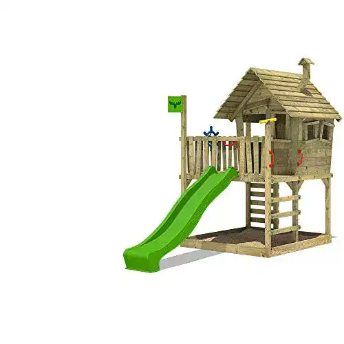 Spielturm ohne Schaukel Fatmoose Spielturm Klettergerüst