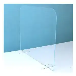 Spuckschutz 50×40 Double east SpuckSchutz mit Standfüßen