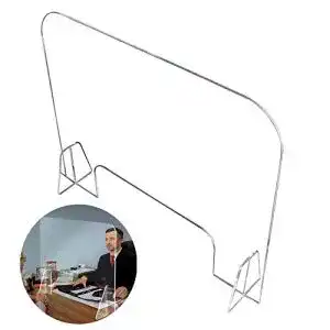 Spuckschutz 50×40 PYapron Glasklar Plexiglas Schutzwand