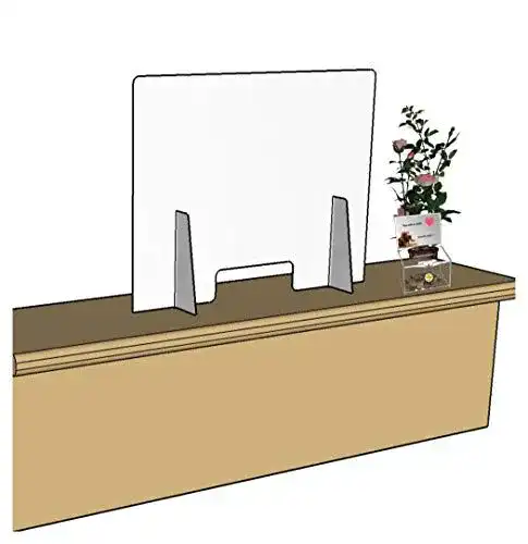 Spuckschutz 50×40 sudu Spuckschutz Thekenschutz aus PLEXIGLAS®
