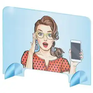 Spuckschutz 50×50 THE BIG things Spuckschutz Polycarbonat