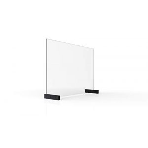 Spuckschutz 90×60 ALLboards cm Transparent, gehärtetes Glas 4mm