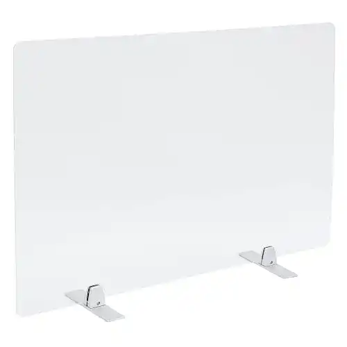 Spuckschutz Büro PLEXIDIRECT – Spuckschutz Plexiglas Aluminium