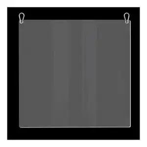 Spuckschutz hängend 40×40 Luorizb Völlig transparent Anti-Spray