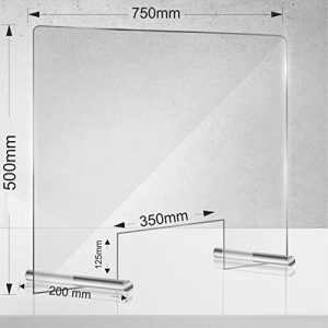 Spuckschutz Manschin Laserdesign Acryl Schutzschild | Niesschutz