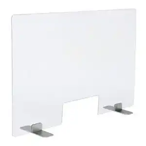 Spuckschutz mit Durchreiche PLEXIDIRECT Spuckschutz Plexiglas