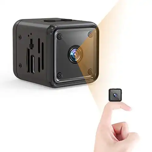 Spy-Cam ER-ESTAVEL Mini Kamera, 1080P HD Kleine Infrarot