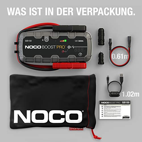 Starthilfegerät NOCO Boost Pro GB150 3000A 12V UltraSafe
