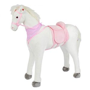 Stehpferd Pink Papaya Plüschpferd XXL 105cm Pferd, Luna