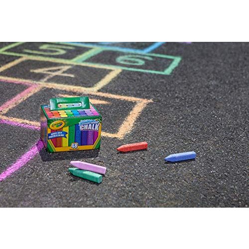 Straßenkreide Crayola-Outdoor Crayola 51-2048-E-201 – , 48 Stück