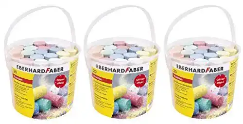 Straßenkreide Eberhard Faber Eberhard Straßenmalkreide, Eimer