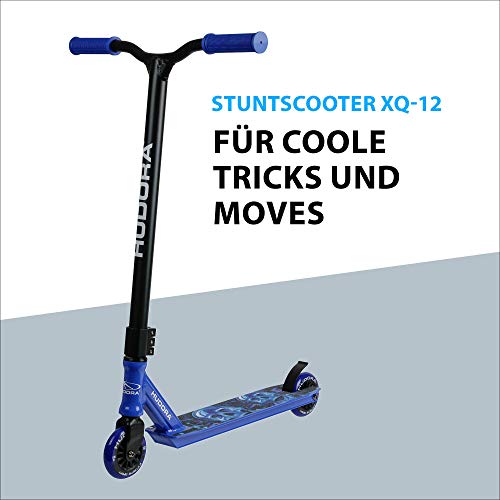 Stunt-Scooter HUDORA _14025 StuntScooter XQ12, blau 14025