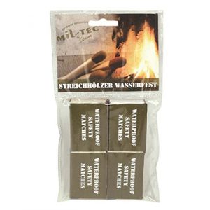 Sturmstreichhölzer STREICHHÖLZER WASSERFEST 4 Pack/Blister