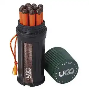 Sturmstreichhölzer UCO Unisex – Erwachsene Titan Match Kit