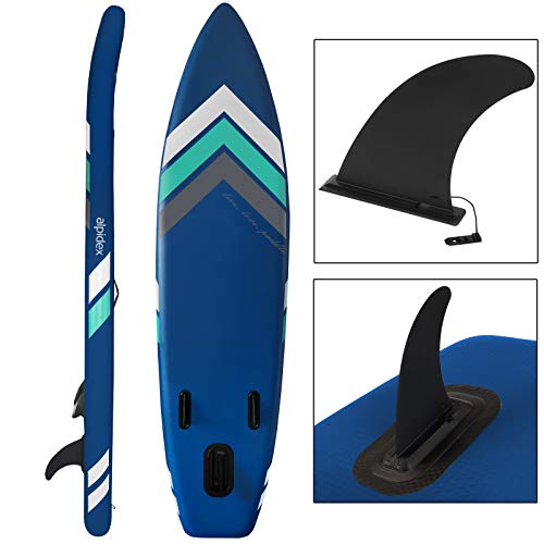 SUP-Board ALPIDEX Stand Up Paddle Set SUP 305 x 76 x 15 cm