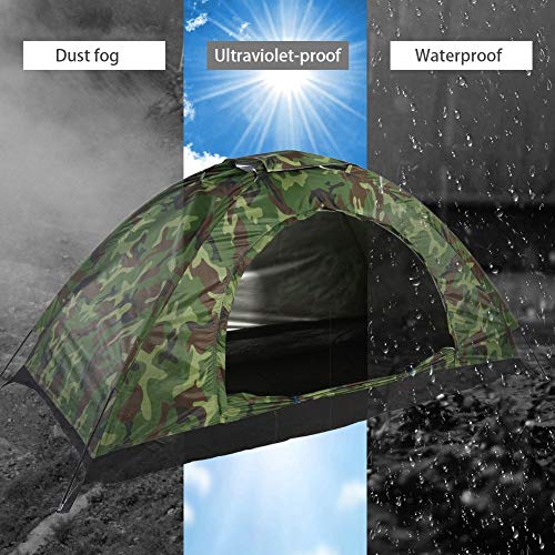 Tarnzelt Nikou Camping-Zelt – Wasserdichte UV protaction Einzel
