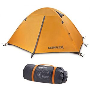 Trekkingzelt KeenFlex 2 Personen Camping Zelt Doppelwandig