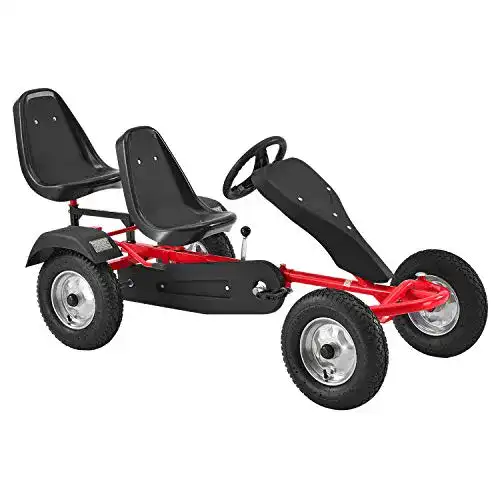 Tretauto ArtSport 2-Sitzer GoKart – für Kinder höhenverstellbar