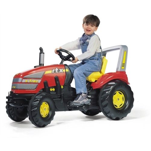 Trettraktor Rolly Toys FS 035557 – X-Trac rt.x, Tret-Traktor, rot