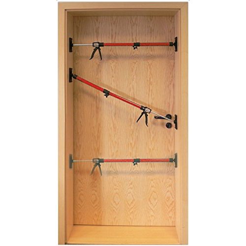 Türspanner 3er Set aus Stahl, Spannweite 50-115 cm, 30 kg
