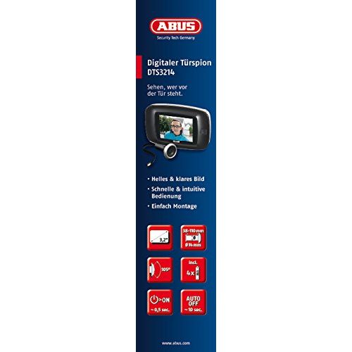 Türspion ABUS Digitaler DTS3214, 3,2″
