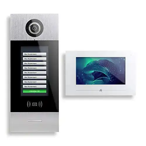 Türsprechanlage Mehrfamilienhaus GVS SMART7-2-Draht AVS7708
