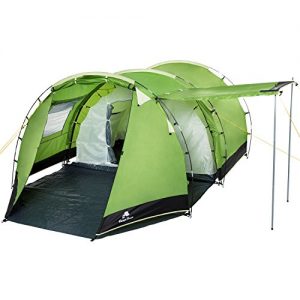 Tunnel tent CampFeuer for 4 people Super+ | Big family tent